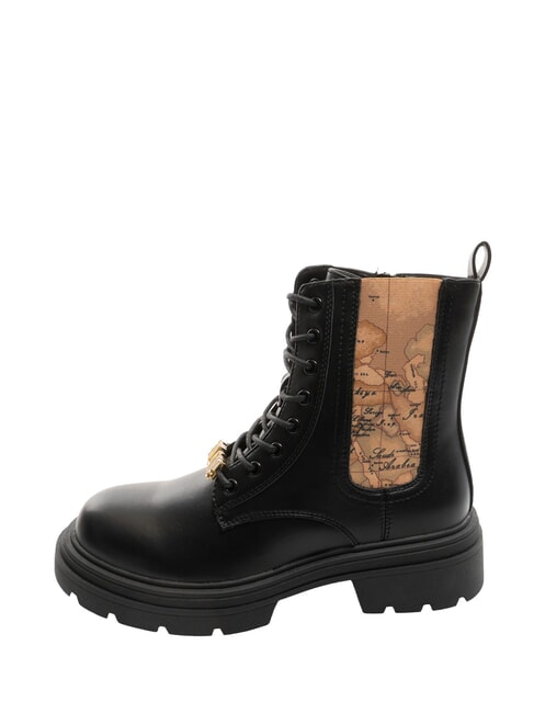 GEO Bottine amphibie à imprimé Noir - Chaussures Femme