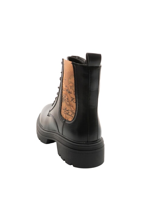 GEO Bottine amphibie à imprimé Noir - Chaussures Femme