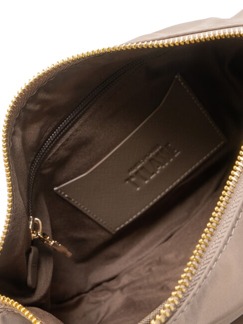 STORMY NYLON Petit sac à bandoulière en forme de croissant tourterelle - Sacs pour Femme