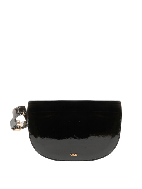 EVELYN LAK Petit sac à bandoulière en cuir verni NOIR - Sacs pour Femme