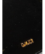 GAUDÌ EVELYN LAK Petit sac à bandoulière en cuir verni NOIR - Sacs pour Femme - 4