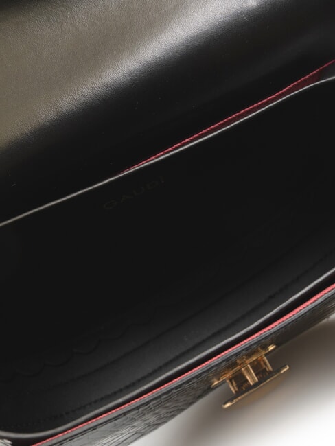 EVELYN COCCO Petit sac à bandoulière imprimé NOIR - Sacs pour Femme