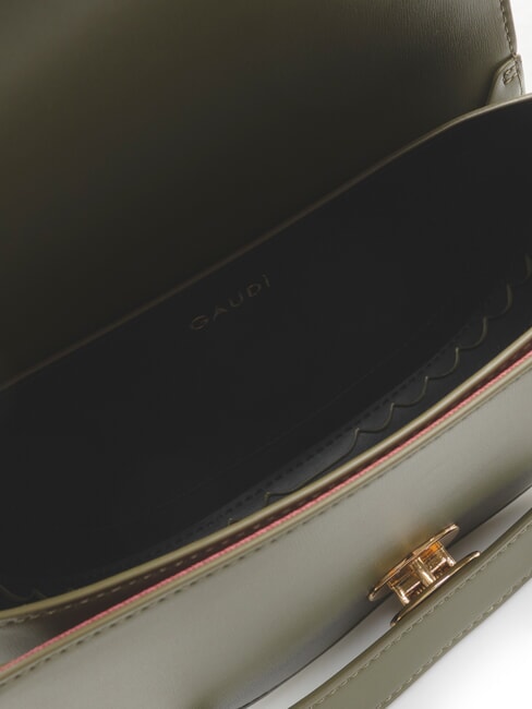 EVELYN Petit sac bandoulière à rabat MILITAIRE - Sacs pour Femme