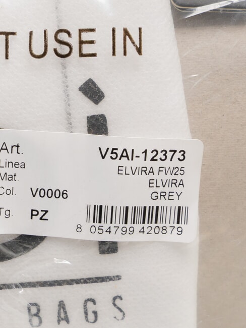 ELVIRA Sac à bandoulière avec clous gris - Sacs pour Femme