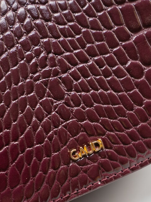 EVELYN COCCO Petit sac à bandoulière imprimé vin - Sacs pour Femme