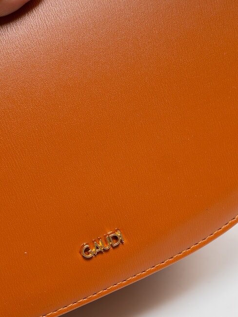 EVELYN Petit sac bandoulière à rabat bronzage - Sacs pour Femme