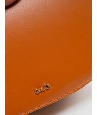 GAUDÌ EVELYN Petit sac bandoulière à rabat bronzage - Sacs pour Femme - 4