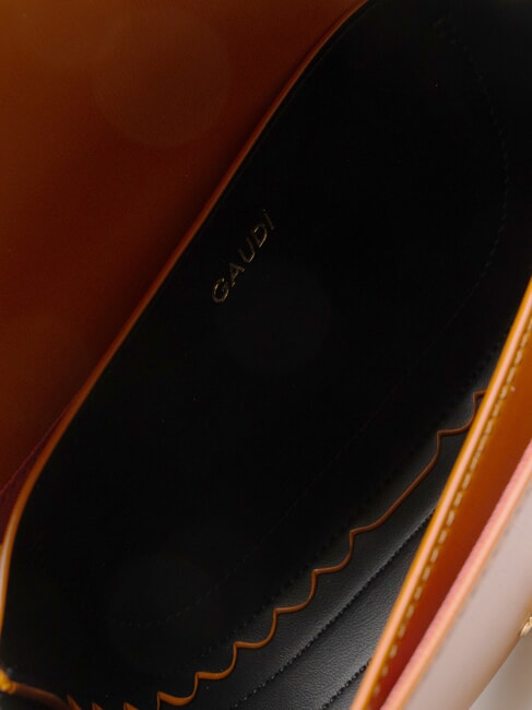 EVELYN Petit sac bandoulière à rabat bronzage - Sacs pour Femme