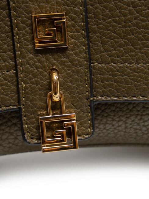 ELVIRA Sac à bandoulière avec clous MILITAIRE - Sacs pour Femme