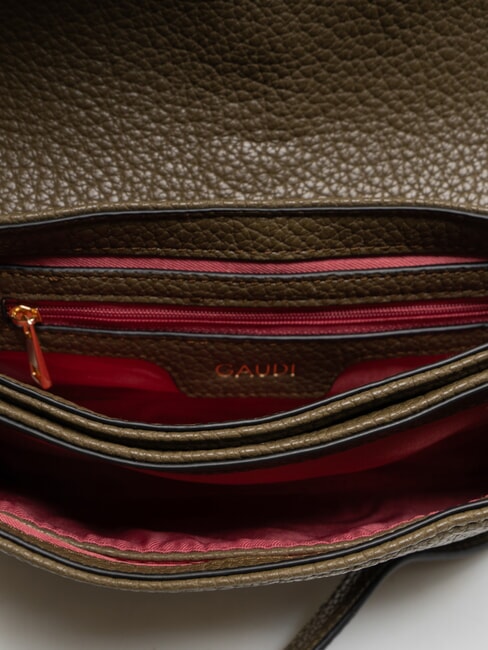 ELVIRA Sac à bandoulière avec clous MILITAIRE - Sacs pour Femme