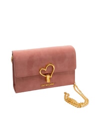 LOVE MOSCHINO SMART DAILY Sac à bandoulière avec rabat rose antique - Sacs pour Femme - 2