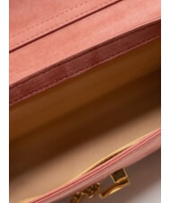 LOVE MOSCHINO SMART DAILY Sac à bandoulière avec rabat rose antique - Sacs pour Femme - 5