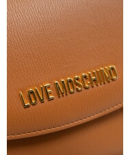 LOVE MOSCHINO CHUNKY TAB Sac à rabat et bandoulière CUIR - Sacs pour Femme - 4