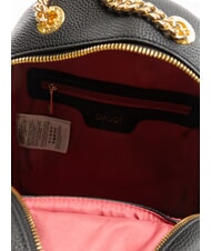 GAUD&Igrave; ESMERALDA Sac &agrave; dos avec poign&eacute;e en cha&icirc;ne NOIR - Sacs pour Femme - 5