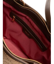 GAUDÌ NEW DIAZ Sac shopping avec logo jacquard bronzage - Sacs pour Femme - 5