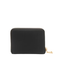 LOVE MOSCHINO BOLD LOVE Portefeuille compact à fermeture éclair Noir - Portefeuilles Femme - 3