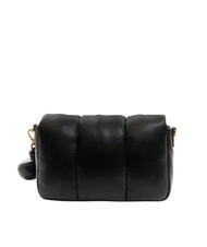 LOVE MOSCHINO PUFFY LOGO Sac à bandoulière avec pochette en forme de cœur noir/rouge/noir - Sacs pour Femme - 4