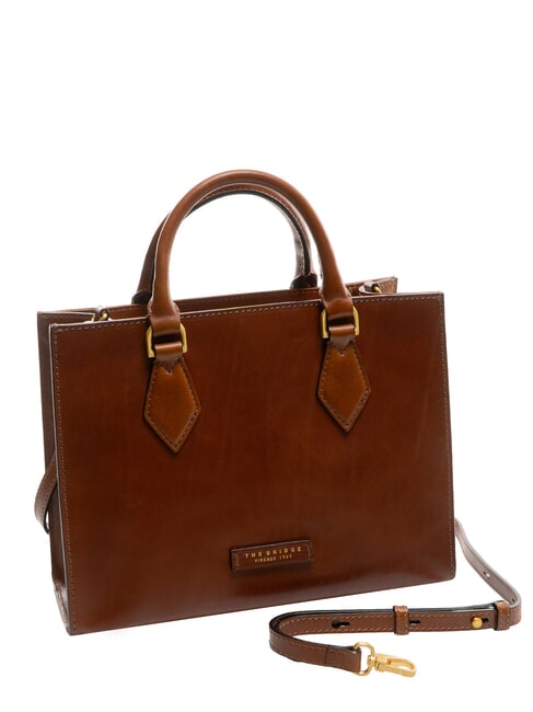 IDA Sac cartable en cuir MARRON - Sacs pour Femme