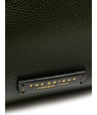 THE BRIDGE INES Sac cartable en cuir avec bandoulière tirolo abb. or - Sacs pour Femme - 3