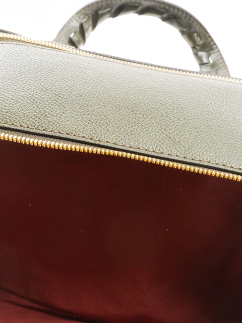 INES Sac cartable en cuir avec bandoulière tirolo abb. or - Sacs pour Femme