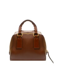 THE BRIDGE INES Sac cartable en cuir avec bandouli&egrave;re MARRON - Sacs pour Femme - 3