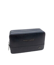 PIQUADRO W136 Pochette en cuir pour homme à 3 compartiments - Étui pour tablette & Organiseur