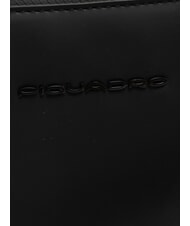 PIQUADRO CORNER SPECIALE GOMMATO Pochette plate avec revers Noir - &Eacute;tui pour tablette & Organiseur - 3