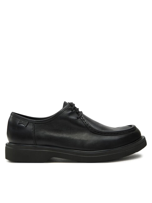 NORMAN Chaussures à lacets en cuir noir - Chaussures Homme
