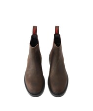 CAMPER DEAN Bottines Chelsea en cuir nubuck brun foncé - Chaussures Homme - 3