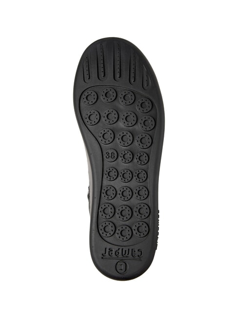 PEU TOURING Bottines de sport en cuir noir - Chaussures Femme