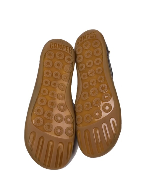 PEU CAMI Chaussures en cuir gris fonc&eacute; - Chaussures Homme