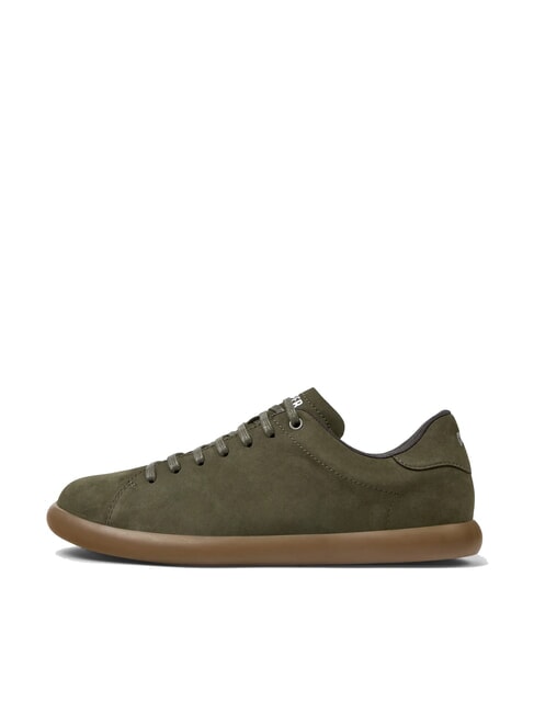 PELOTAS SOLLER Baskets en cuir vert foncé - Chaussures Homme
