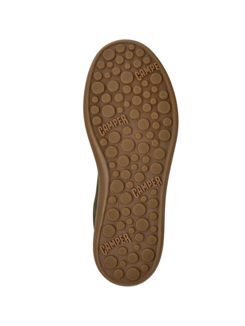 PELOTAS SOLLER Baskets en cuir vert foncé - Chaussures Homme