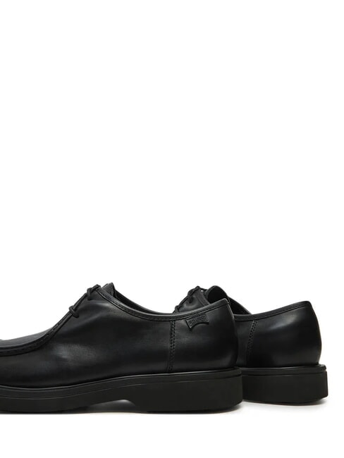 NORMAN Chaussures à lacets en cuir noir - Chaussures Homme