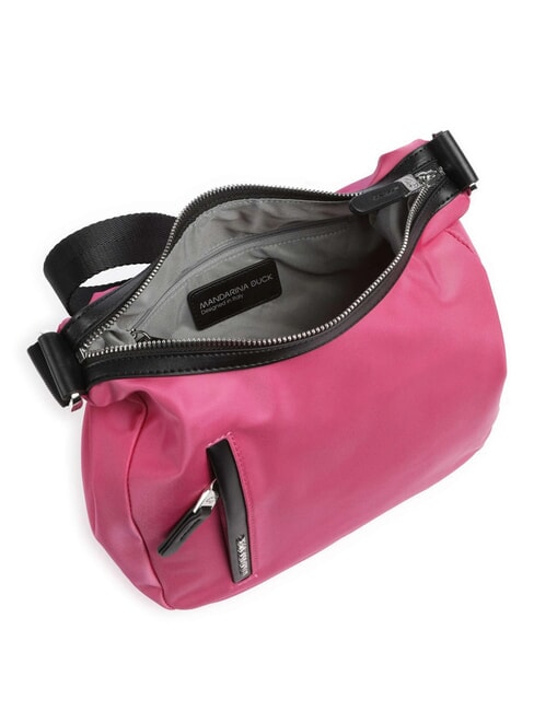 HUNTER Sac hobo en nylon rose framboise - Sacs pour Femme