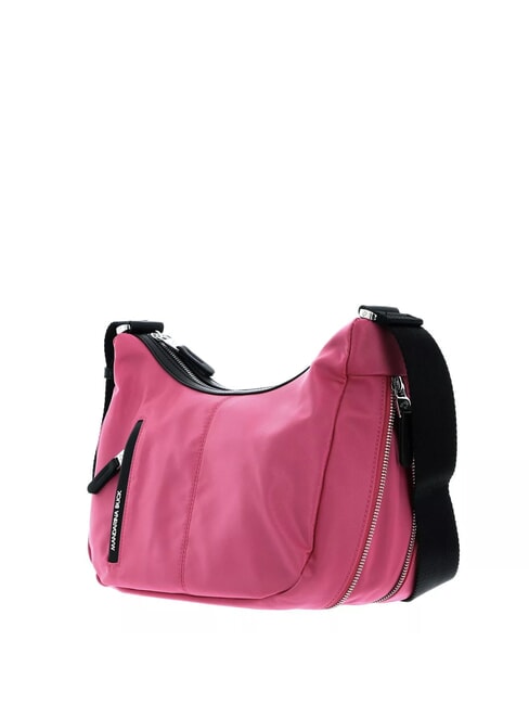 HUNTER Sac &agrave; bandouli&egrave;re extensible rose framboise - Sacs pour Femme
