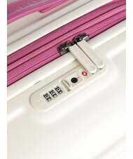 MANDARINA DUCK Chariot LOGODUCK +, taille moyenne, extensible smoothie à la framboise - Valises Rigides - 5