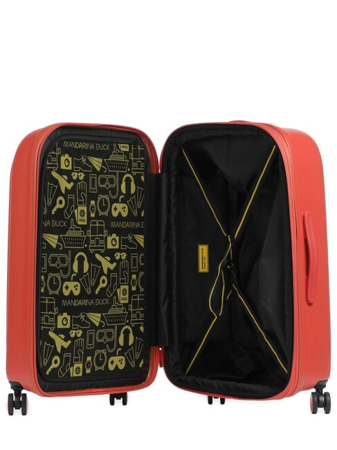 Chariot LOGODUCK +, taille moyenne, extensible gingembre - Valises Rigides