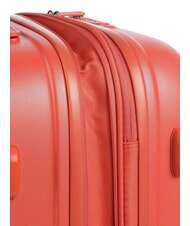 MANDARINA DUCK Chariot LOGODUCK +, taille moyenne, extensible gingembre - Valises Rigides - 4