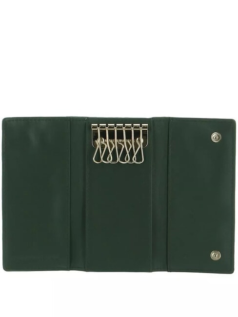 MELLOW Étui à clés en cuir forêt Noire - Porte-clés