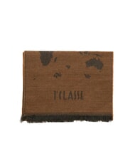 ALVIERO MARTINI PRIMA CLASSE GEO &Eacute;charpe &agrave; franges ch&acirc;taigne - &Eacute;charpes - 4