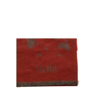 ALVIERO MARTINI PRIMA CLASSE GEO &Eacute;charpe &agrave; franges &eacute;rable rouge - &Eacute;charpes - 3