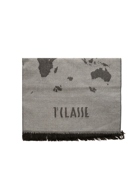 GEO &Eacute;charpe &agrave; franges bleu ciel - &Eacute;charpes