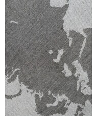 ALVIERO MARTINI PRIMA CLASSE GEO &Eacute;charpe &agrave; franges bleu ciel - &Eacute;charpes - 5