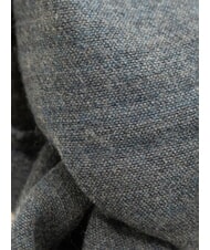 ALVIERO MARTINI PRIMA CLASSE GEO Écharpe à franges bleu lapis - Écharpes - 3