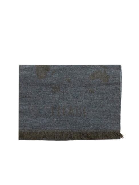 GEO Écharpe à franges bleu lapis - Écharpes