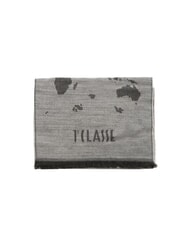 ALVIERO MARTINI PRIMA CLASSE GEO &Eacute;charpe &agrave; franges GRIS - &Eacute;charpes - 4