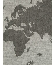 ALVIERO MARTINI PRIMA CLASSE GEO &Eacute;charpe &agrave; franges GRIS - &Eacute;charpes - 5