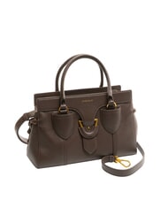 COCCINELLE YORK Sac à main en cuir martelé fondant marron - Sacs pour Femme - 2