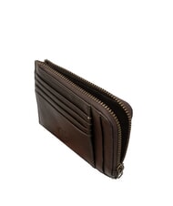 TIMBERLAND CLASSIC Porte-cartes en cuir avec porte-monnaie marron foncé - Portefeuilles Homme - 3